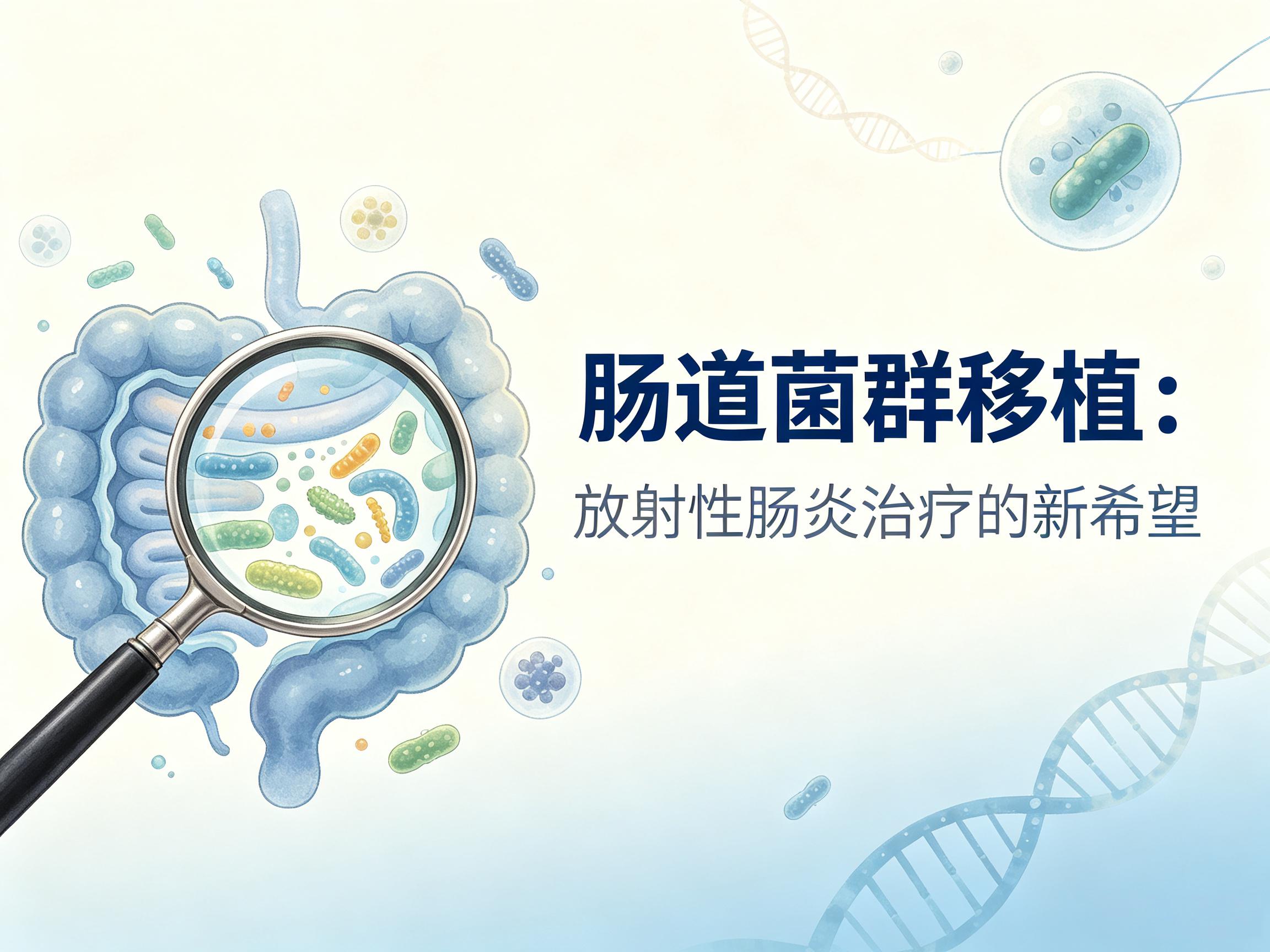 湖州市|第3期 肠道菌群移植：放射性肠炎治疗的新希望